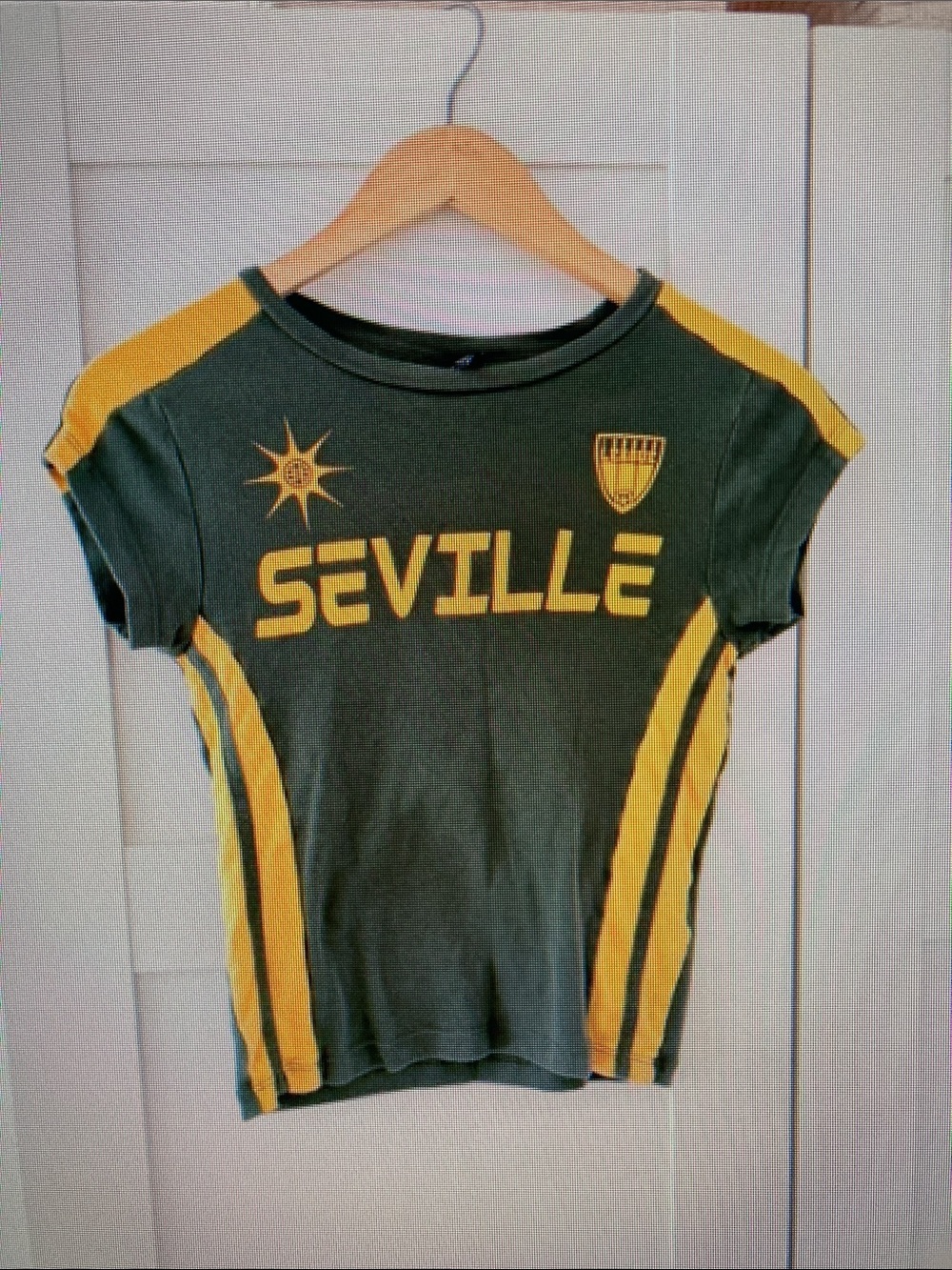 Zara Green & Yellow 'Seville' Short Sleeve Tee